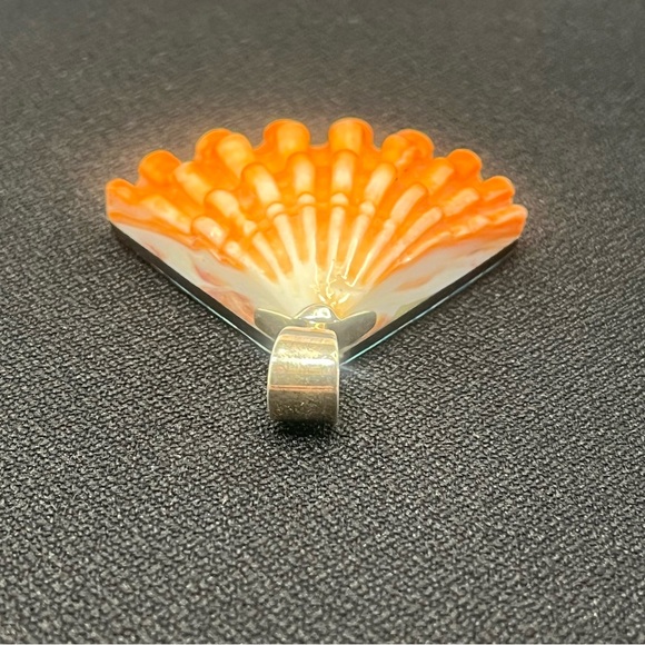 Jay King Lion’s Paw Shell & Turquoise Pendant - Picture 7 of 10